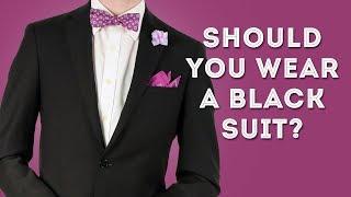 Black Suits for Men: Should You Wear Them? Smarter Outfit Options