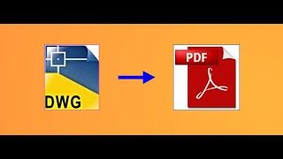 How to convert autocad file into Pdf(Plotting/printing) | Civil engineering online