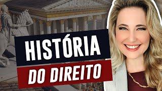 HISTÓRIA DO DIREITO: resumo de cada período histórico | Evolução do pensamento jurídico