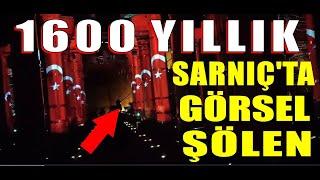 1600 Yıllık Tarihi Sarnıç Muhteşem Görsel Şölenle Karşınızda