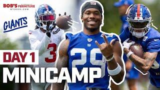 Minicamp Practice Recap: DAY 1 | New York Giants