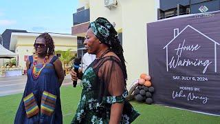 PART 2 - WATCH FULL VIDEO OF UCHE NANCY'S HOUSEWARMING