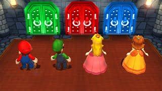 Mario Party 9 Minigames - Mario Vs Peach Vs Daisy Vs Luigi (Master Difficulty)