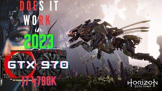 Horizon Zero Dawn on the GTX 970