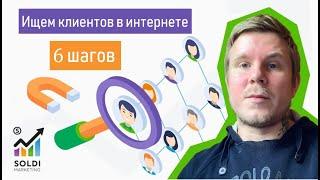 Как привлечь клиентов в интернете? 6 шагов к действию  Лидогенерация