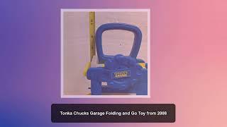 Tonka Chucks Garage Folding and Go Toy from 2008