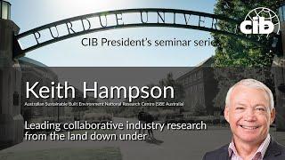 Leading collaborative industry research from the land down under - Keith Hampson, SBE Australia