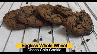 How to make egg-less wholewheat chocolate chips cookies | Cook With Apurva