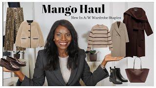 Mango Haul, New In Autumn Winter Mango Haul | Mango Autumn Winter Wardrobe Essentials