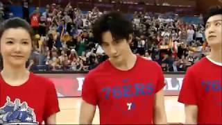 Mike Angelo @ NBA Fan Day 2018 in Shanghai