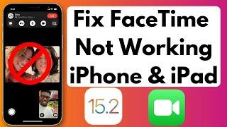 How To Fix FaceTime Not Working in iOS 15.2 on iPhone & iPad | Fix FaceTime Not Working in iOS 15