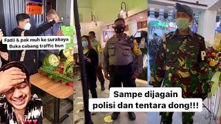 FADIL AJAK PAK MUH KE SURABAYA BUKA CABANG TRAFFIC BUN  SAMPAI DIJAGA POLISI DAN TENTARA !!!