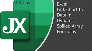 Link Chart to Data in Dynamic Spilled Array Formulas in Excel