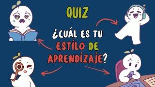 ¿Cuál es tu ESTILO DE APRENDIZAJE? (QUIZ / TEST)