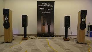 KAD Audio K7 Actice Loudseakers / Lehr Audio Solutions / aie.de - hifideluxe Munich 2024