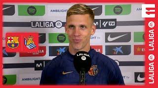 DANI OLMO: - ROZUMIEM TROCHĘ JĘZYK POLSKI | POMOCNIIK BLAUGRANY PO MECZU Z REALEM SOCIEDAD