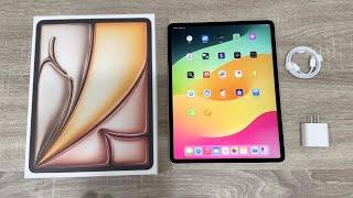 iPad Air 13 inch Unboxing: Starlight!