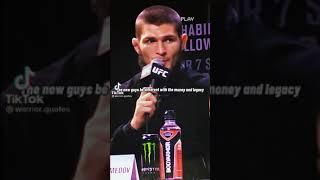 I fight for legacy | Khabib Nurmagomedov