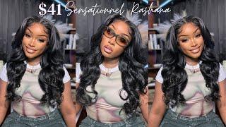 GIRL WHAT LACE!? Melt a $41 13*6 LACE FRONT WIG WITH ME! | RASHANA SENSATIONNEL WIG | AMAZON PRIME