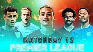 Premier League Highlights And All Goals - Matchday 12