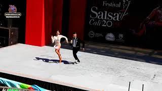 María José Montes y Luis Miguel Espinosa, Pareja Estilo en Linea, MundialdeSalsa Cali 2019