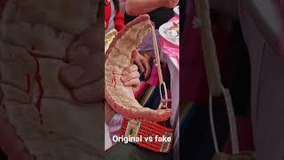 fake vs original/ Which one is original? Purang Tibetan women's jewellery