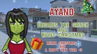 ayano becomes the grinch and ruins christmas  | high school simulator 2018