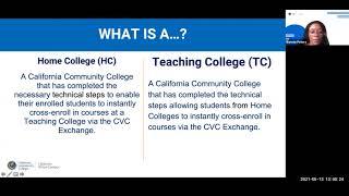 The CVC Exchange: What it Means for Articulation Officers