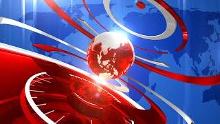 Red Transparent Globe News Intro/Opener with 5 Backgrounds in 4K Quality | FREE TO USE | iforEdits