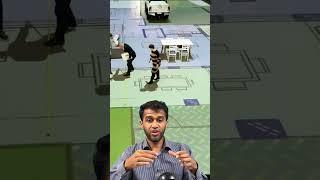 Forget architectural drawings & scales! See Full-Scale Plans Projected Right on the Floor!