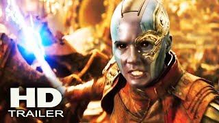 AVENGERS: INFINITY WAR - Big Game Spot Trailer 2018 (Karen Gillan, Dave Bautista) Superhero Movie