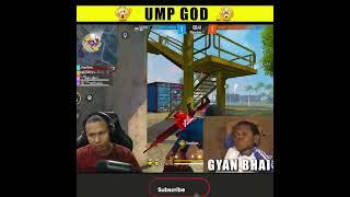 Ump God Level 1 Vs 4 Clutch Against Pro V Badge Youtubers  #shorts #tondegamer