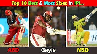 Top 10 cricketers with Most sixes in IPL all season 2020