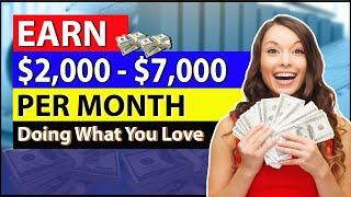 Earn $2000 to $7000 Per Month (Make Money Online 2023) Work From Home Jobs