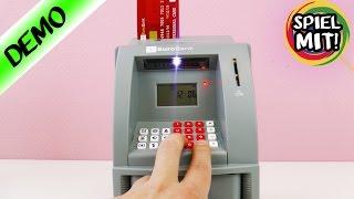 GELDAUTOMAT FÜR ZUHAUSE! Bank Automat Elektrische Spardose - Spiel mit mir Kinderspielzeug