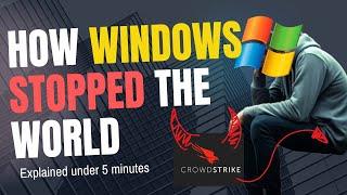  Microsoft Windows Outage explained in under 5 minutes