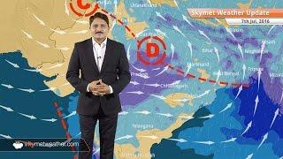 Weather Forecast for July 7: Heavy Monsoon rain in Madhya Pradesh, Uttar Pradesh, Vidarbha