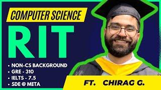 RIT MS CS | Computer Science | ft Chirag X Nitinkumar Gove | MS IN USA