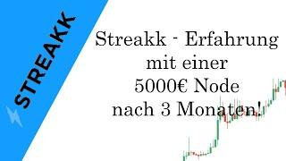 Streakk - Erfahrung mit einer 5000€ Node nach 3 Monaten!