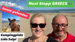 Die Reise geht los ! Anfahrt nach Bari zur Fähre nach Griechenland - Campingplatz Lido Salpi