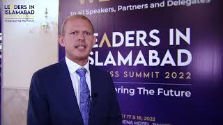 Oscar Wendel | LEADERS IN ISLAMABAD BUSINESS SUMMIT 2022