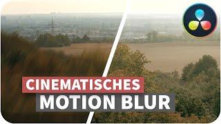 Cinematisches Motion Blur in Davinci Resolve 16 FREE (Quicktipp #1)