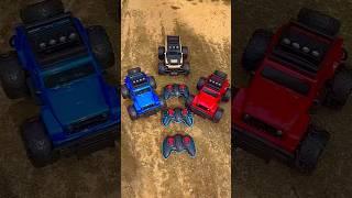 3 Remote Control Monster Trucks Testing #truck #car #shorts