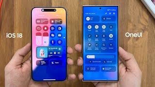 Apple iOS 18 vs Samsung OneUI 6.1