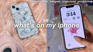 what's on my pink iPhone 13 🩰| life-changing productivity & success apps you need in 2024!
