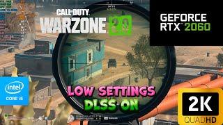 Call of Duty: Warzone 2.0 | FPS test benchmark | RTX 2060 + i5 8500