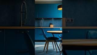 Modern blue kitchens that combine style and functionality #ModernKitchen #BlueInteriors