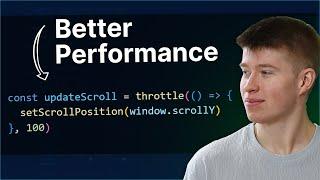 Learn JavaScript Function Throttling in 8 Minutes