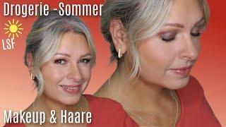 Drogerie Makeup Look & Haarstyle Sommer 2022 I Mamacobeauty