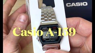 NOT the A-158; this one is Made In Japan (Casio A-159, UNBOXING)